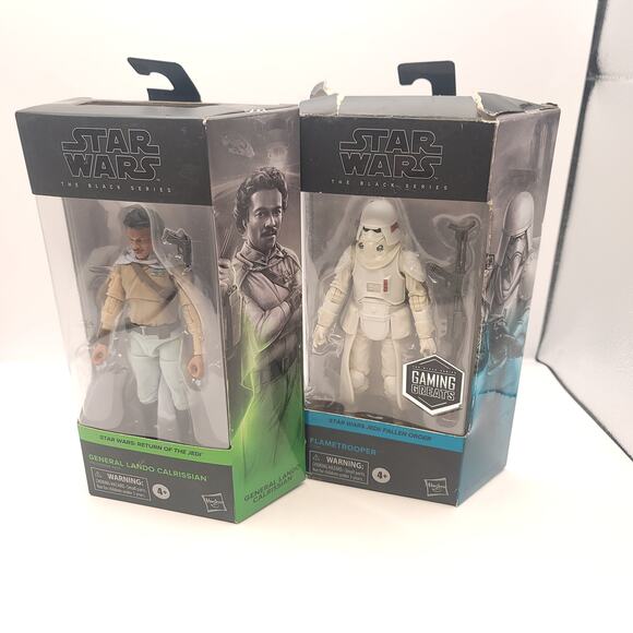 Star Wars Black Series Lando Calrissian Flametrooper New in Packaging - Picture 1 of 8